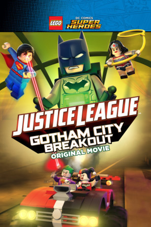 Lego DC Comics Superheroes: Justice League - Gotham City Breakout movie poster (2016) mug