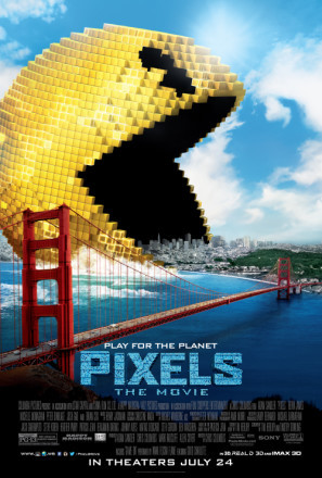 Pixels movie poster (2015) Poster MOV_pet2ybdj