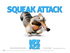 Ice Age movie poster (2002) calendar