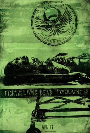 Fight of the Living Dead movie poster (2015) tote bag
