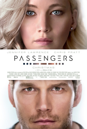 Passengers movie poster (2016) Mouse Pad MOV_phmk9y9a