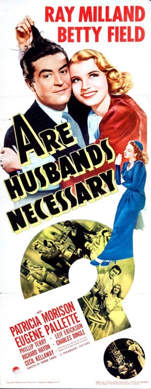 Are Husbands Necessary? movie poster (1942) tote bag