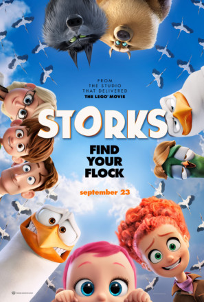 Storks movie poster (2016) Mouse Pad MOV_pkodocss