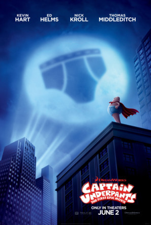 Captain Underpants movie poster (2017) Poster MOV_plgwu0ff