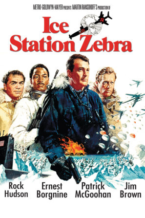 Ice Station Zebra movie poster (1968) tote bag