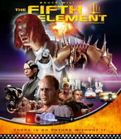 The Fifth Element movie poster (1997) Longsleeve T-shirt #1328158
