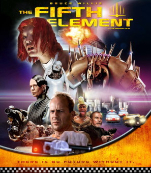 The Fifth Element movie poster (1997) Sweatshirt