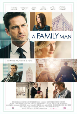 A Family Man movie poster (2017) mouse pad