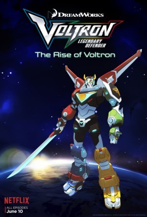 Voltron: Legendary Defender movie poster (2016) Mouse Pad MOV_psbxdk7k