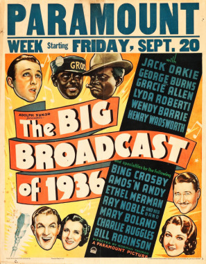 The Big Broadcast of 1936 movie poster (1935) Poster MOV_pt8nj3ot