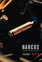 Narcos movie poster (2015) t-shirt #MOV_pwis4kd8