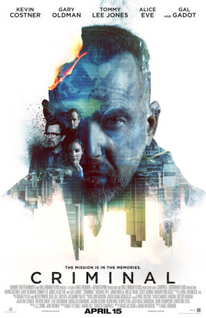 Criminal movie poster (2016) poster