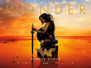 Wonder Woman movie poster (2017) tote bag