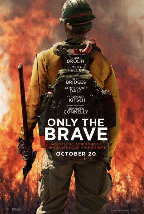 Only the Brave movie poster (2017) calendar