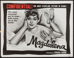 Magdalena movie poster (1960) poster