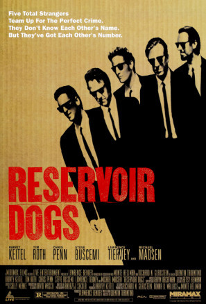 Reservoir Dogs movie poster (1992) hoodie