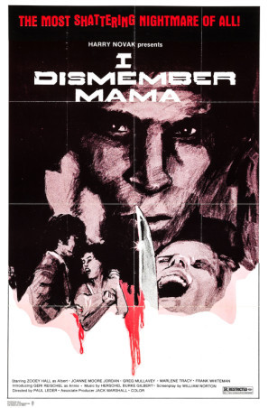 I Dismember Mama movie poster (1972) Mouse Pad MOV_qjatewjn