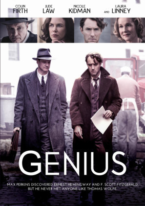 Genius movie poster (2016) Mouse Pad MOV_qsrpln8p