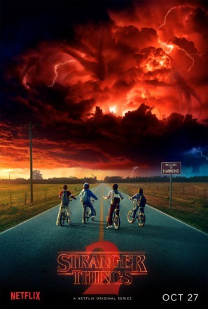 Stranger Things movie poster (2016) mouse pad