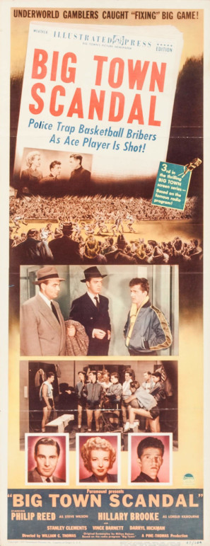 Big Town Scandal movie poster (1948) mouse pad
