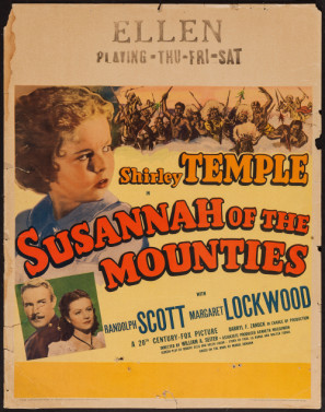 Susannah of the Mounties movie poster (1939) Sweatshirt