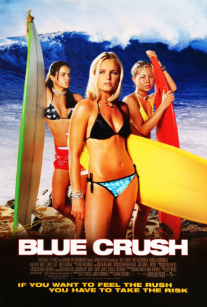 Blue Crush movie poster (2002) Sweatshirt