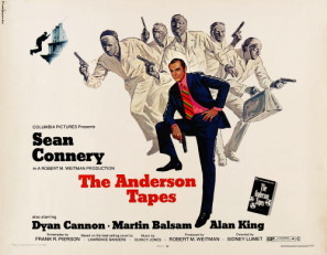 The Anderson Tapes movie poster (1971) mouse pad