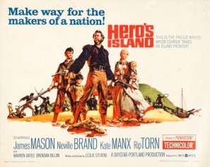 Heros Island movie poster (1962) poster
