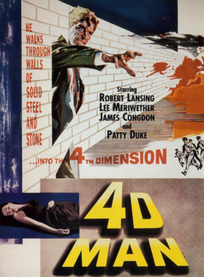 4D Man movie poster (1959) Sweatshirt