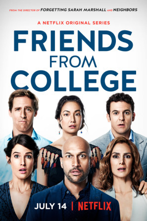 Friends from College movie poster (2017) tote bag