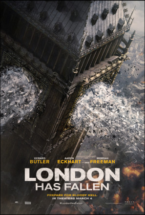 London Has Fallen movie poster (2016) mouse pad
