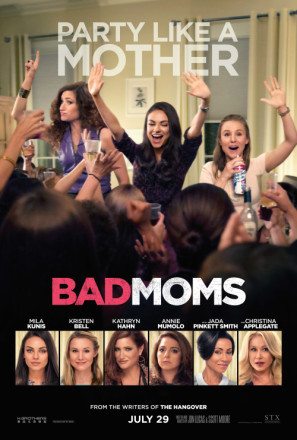 Bad Moms movie poster (2016) hoodie