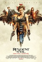 Resident Evil: The Final Chapter movie poster (2017) Longsleeve T-shirt #1438584