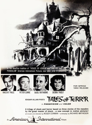 Tales of Terror movie poster (1962) poster