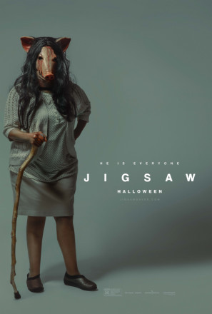 Jigsaw movie poster (2017) Longsleeve T-shirt