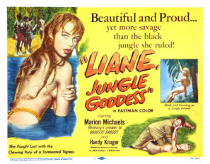 Liane, das M&auml;dchen aus dem Urwald movie poster (1956) Poster MOV_rpedazh0