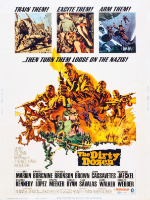 The Dirty Dozen movie poster (1967) tote bag #MOV_rrbbagti