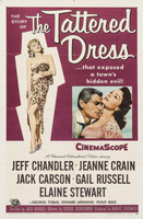 The Tattered Dress movie poster (1957) Longsleeve T-shirt #1326924
