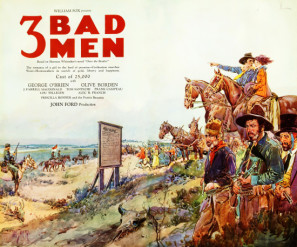 3 Bad Men movie poster (1926) poster