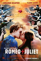 Romeo And Juliet movie poster (1996) t-shirt #MOV_rz7yd5va
