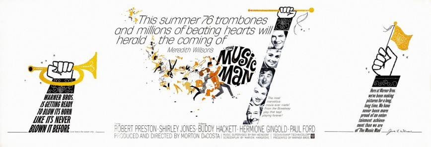 The Music Man movie poster (1962) Poster MOV_rzhciyoe