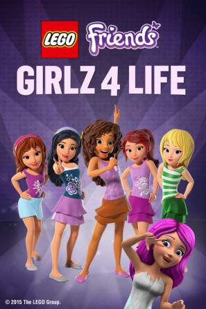 LEGO Friends: Girlz 4 Life movie poster (2016) Mouse Pad MOV_rzxuw3es