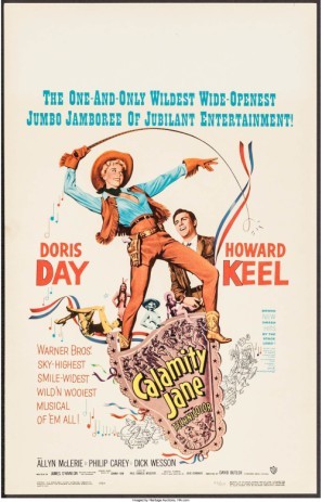 Calamity Jane movie poster (1953) tote bag