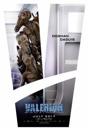 Valerian and the City of a Thousand Planets movie poster (2017) calendar