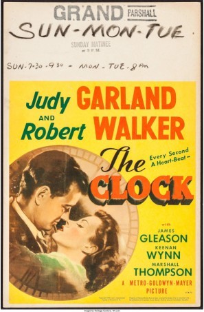 The Clock movie poster (1945) mouse pad