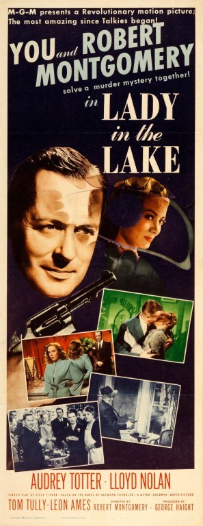 Lady in the Lake movie poster (1947) calendar