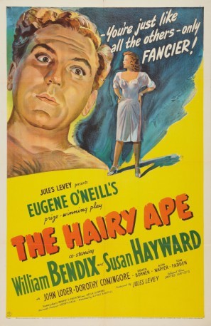 The Hairy Ape movie poster (1944) mouse pad