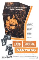 Santiago movie poster (1956) t-shirt #MOV_srazbhiq