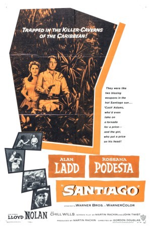 Santiago movie poster (1956) Longsleeve T-shirt