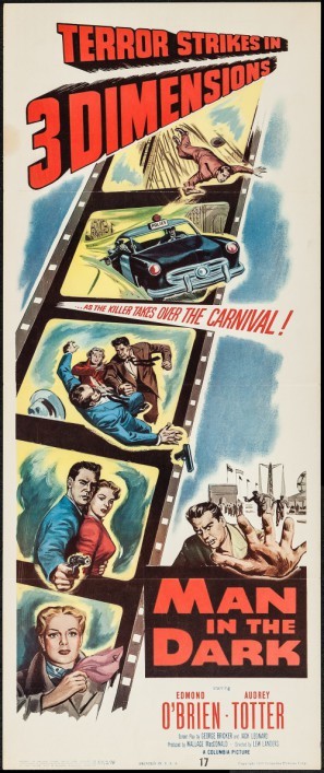 Man in the Dark movie poster (1953) Tank Top